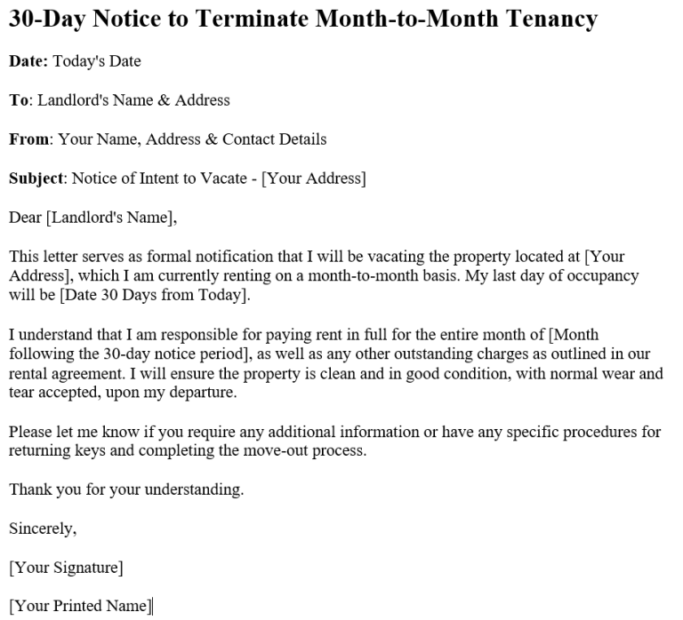 Do You Have 30 Days After Eviction Notice In