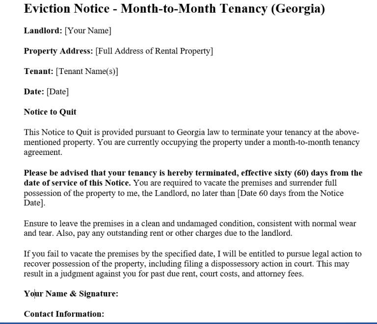 How to File Eviction Notice In